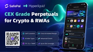 Official SafePal Hyperliquid launch illustration