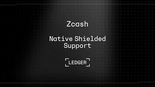 Official Ledger shielded Zcash artwork