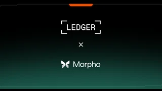 Ledger and Morpho logos in official announcement artwork