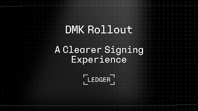 Ledger official artwork for Ledger’s DMK transition puts wallet compatibility in the spotlight