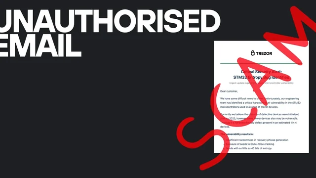 Trezor official artwork for Trezor discloses newsletter-platform breach and confirms exported email contacts