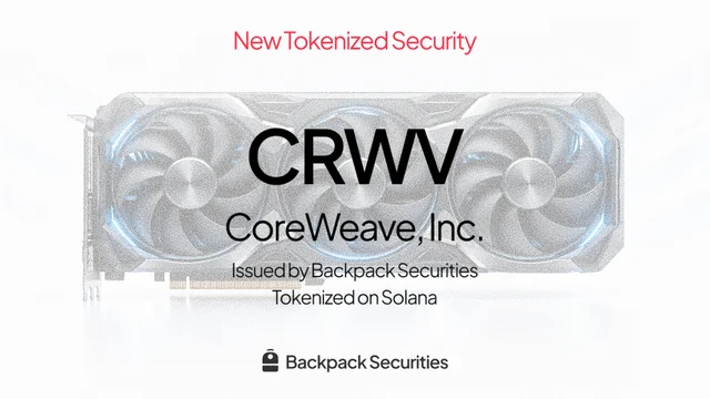 Official Backpack artwork for CoreWeave