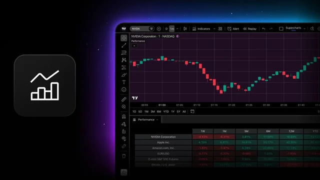 TradingView official artwork for TradingView lets Pine tables move out of the price chart