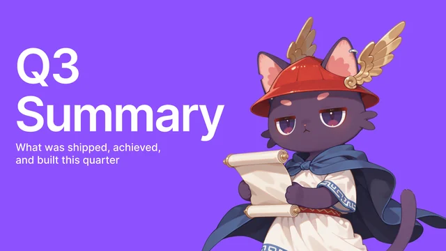 Elfa’s official Q3 Summary mascot artwork