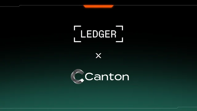 Ledger official artwork for Ledger brings Canton Coin to retail wallets with request-based transfers