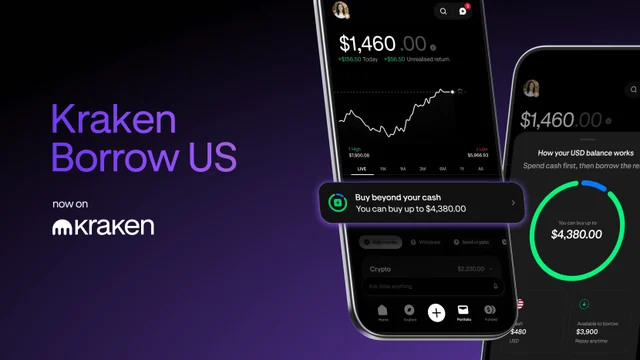 Official Kraken Borrow US launch artwork