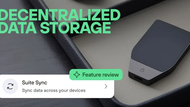 Trezor official artwork for Trezor launches Suite Sync for encrypted wallet labels