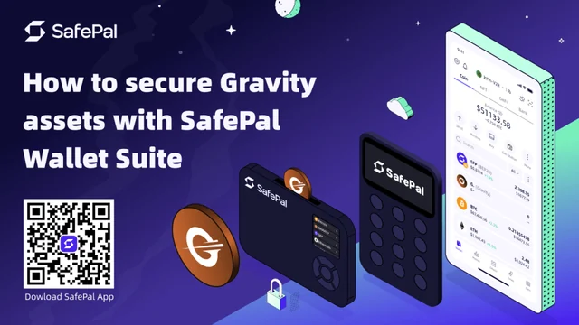 Official SafePal Gravity wallet artwork