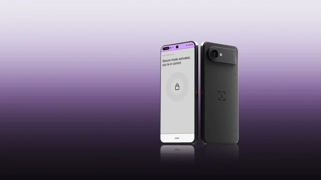 Front and back of the proposed Ledger Atom device