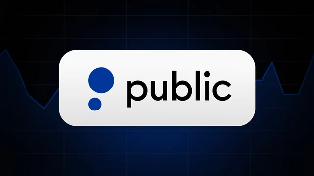 Public logo in TradingView's official announcement artwork