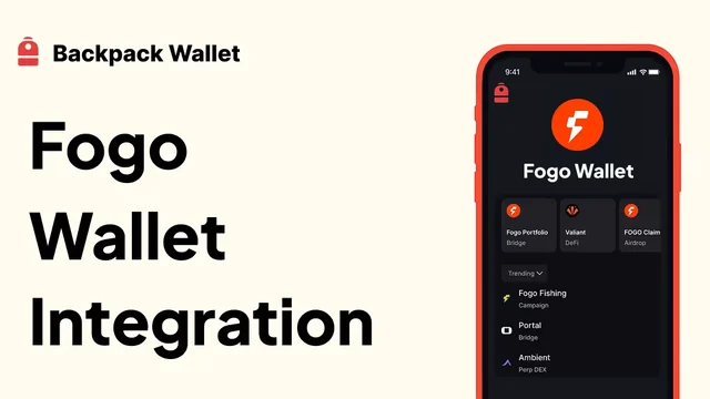 Backpack Wallet official announcement artwork