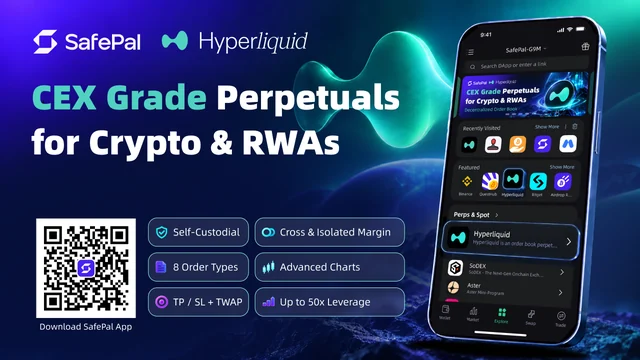 Official SafePal Hyperliquid launch illustration