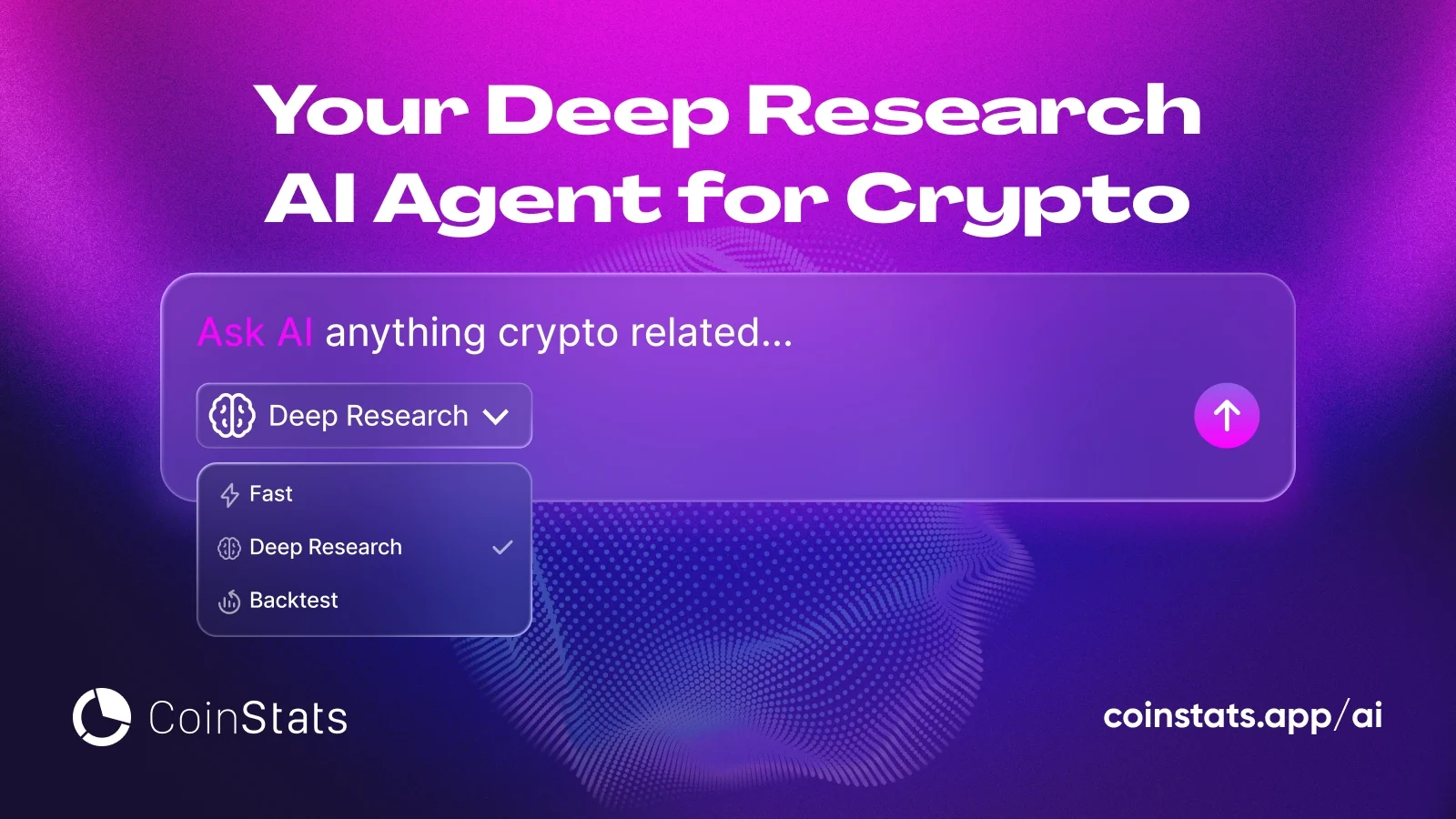CoinStats official artwork for CoinStats launches an AI research beta connected to portfolio data