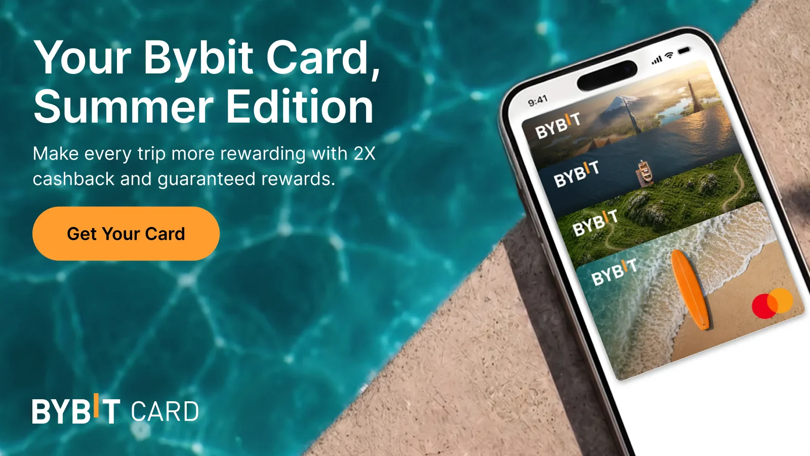Bybit Card EU official announcement artwork