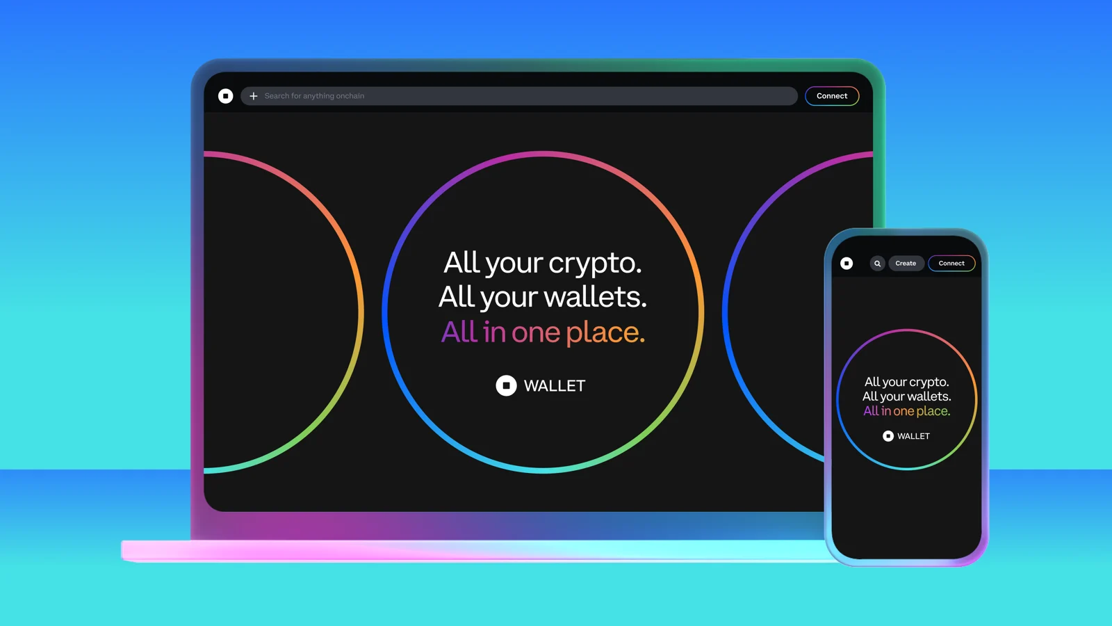 Coinbase Wallet official announcement artwork
