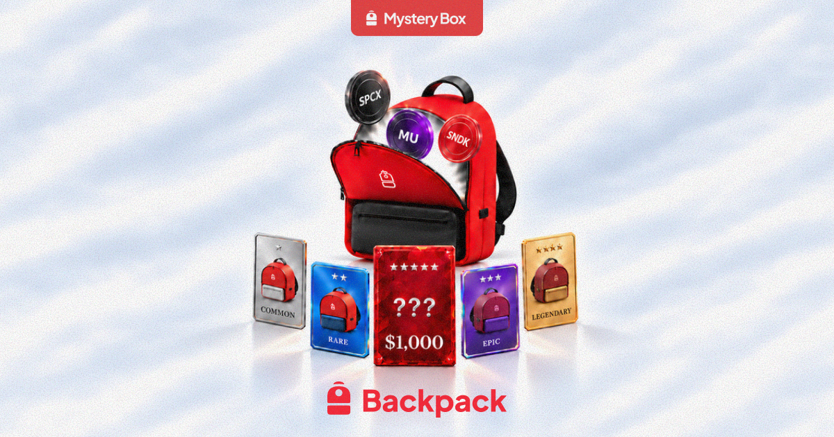 Backpack stock-reward campaign artwork