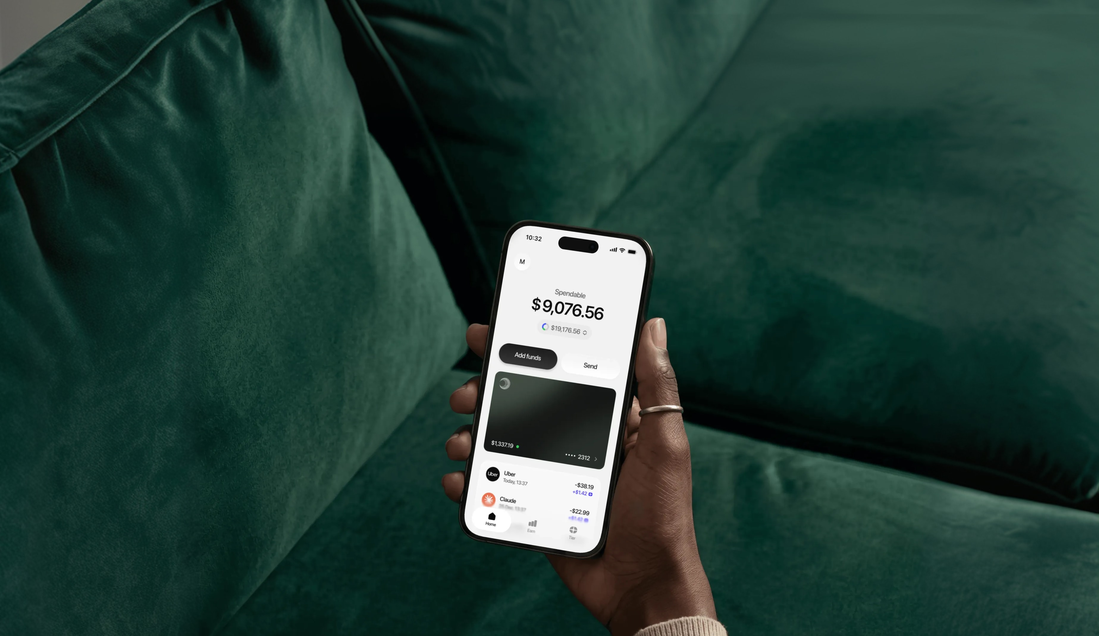 Plasma One app shown on a phone