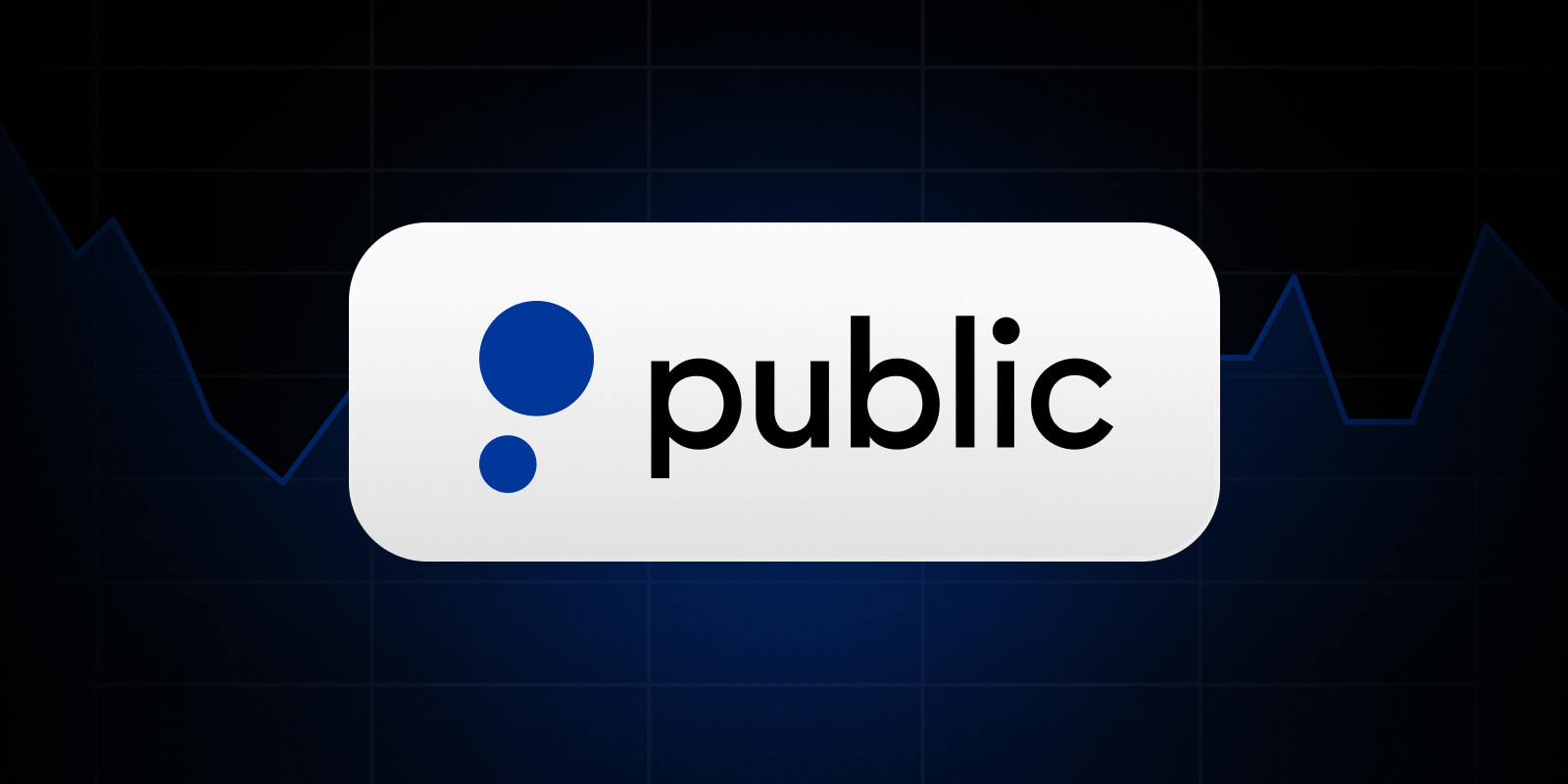 Public logo in TradingView's official announcement artwork